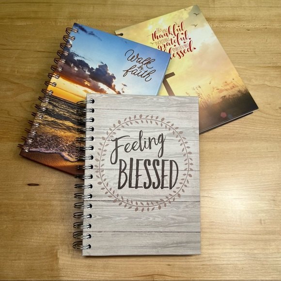 Other - 3pc Bible verse spiral journals new